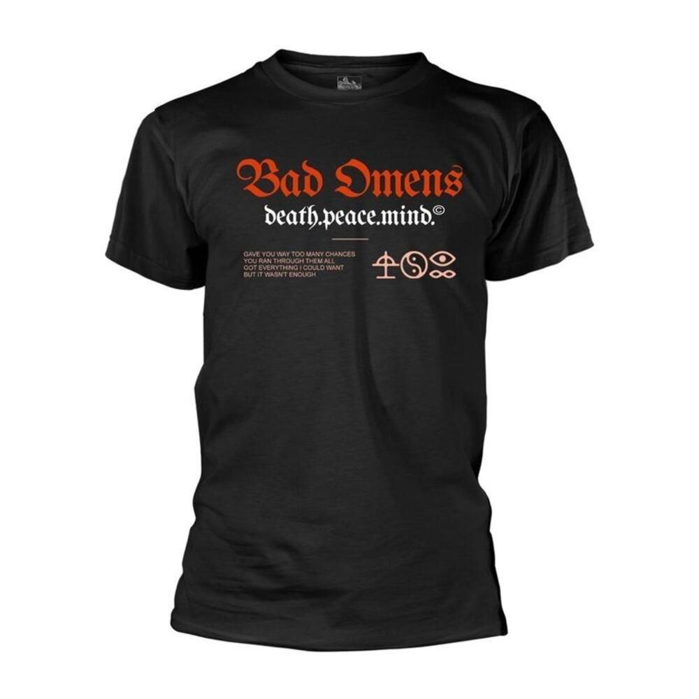 Bad Omens Unisex Adult Boxgirl T-Shirt / Black